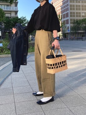 無印良品 ムジルシリョウヒン のポロシャツを使った人気ファッションコーディネート Wear