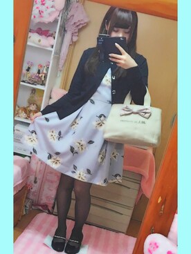 「PATTERN・fiona （パターンフィオナ）のアイテム（シューズ）」を使った、おいもちゃんさん（レディース・150cm）の春コーディネート