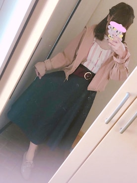 「JILL by Jillstuart」｜「アイテム（ブルゾン）」を使った、おいもちゃんさん（レディース・150cm）の春コーディネート