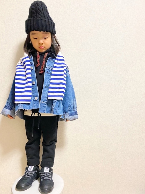 ニコとコハさんのコーディネート