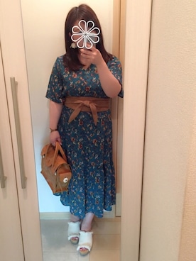 「ぽっちゃり、夏」｜「アイテム（腕時計）」を使った、toto◡̈*さん（レディース・153cm）の夏コーディネート