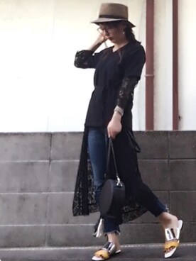 ひめもんさん(レディース・154cm)の夏コーディネート