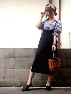 ひめもんさん（レディース・154cm）の夏コーディネート