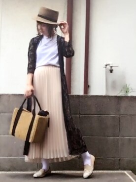 ひめもんさん(レディース・154cm)の夏コーディネート