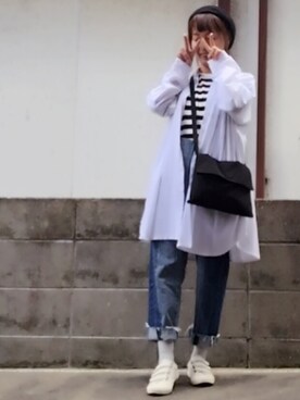 「服バカ」｜「アイテム（その他）」を使った、ひめもんさん（レディース・154cm）の秋コーディネート