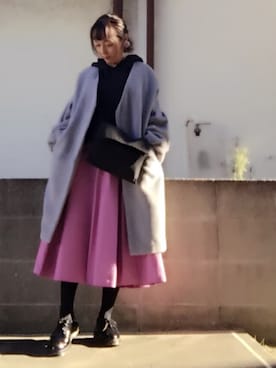 「服バカ」｜「アイテム（その他）」を使った、ひめもんさん（レディース・154cm）の冬コーディネート