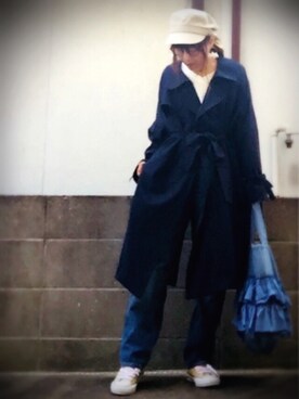 「服バカ」｜「アイテム（その他）」を使った、ひめもんさん（レディース・154cm）の春コーディネート