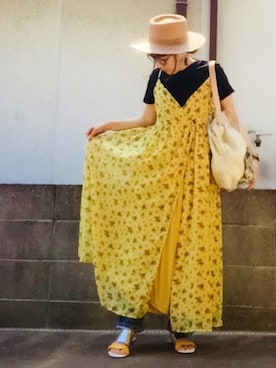 「服バカ」｜「アイテム（その他）」を使った、ひめもんさん（レディース・154cm）の夏コーディネート