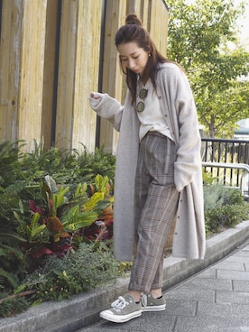 「StyleSea（スタイルシー）のアイテム」を使った、Style Sea Staffさん（レディース・157cm）の秋コーディネート