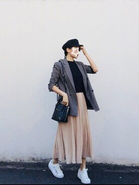 Fangさん（レディース・164cm）の春コーディネート