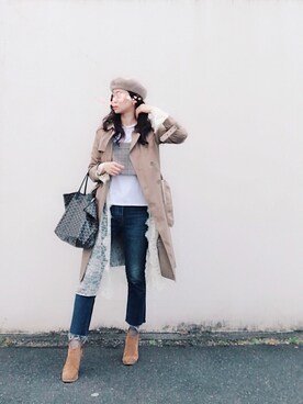 Fangさん（レディース・164cm）の春コーディネート