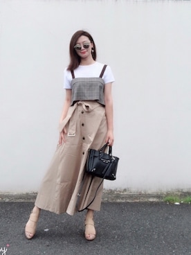 Fangさん（レディース・164cm）の夏コーディネート