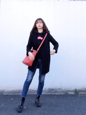 「Spick & Span（スピックアンドスパン）のアイテム（パーカー）」を使った、Fangさん（レディース・164cm）の春コーディネート