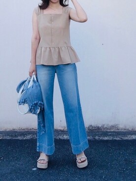 Fangさん（レディース・164cm）の夏コーディネート