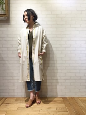 キムラアスミさん（レディース・156cm）の冬コーディネート