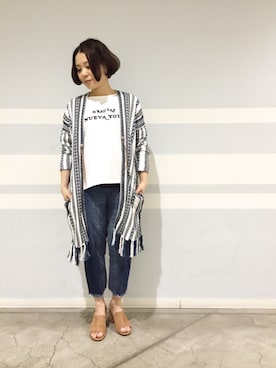 キムラアスミさん（レディース・156cm）の春コーディネート