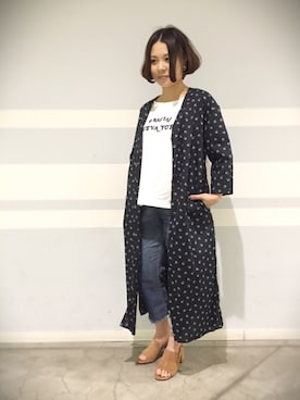 キムラアスミさん（レディース・156cm）の春コーディネート