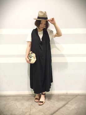 キムラアスミさん（レディース・156cm）の春コーディネート