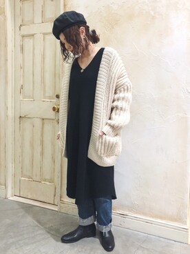 キムラアスミさん（レディース・156cm）の秋コーディネート