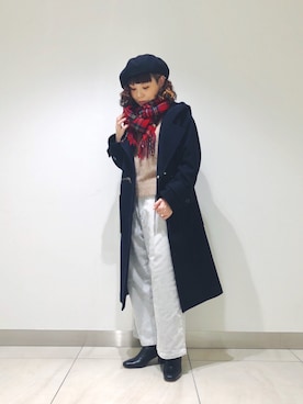 キムラアスミさん(レディース・156cm)の冬コーディネート