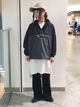 キムラアスミさん（レディース・156cm）の春コーディネート