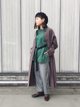 キムラアスミさん（レディース・156cm）の秋コーディネート