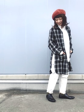 キムラアスミさん(レディース・156cm)の冬コーディネート