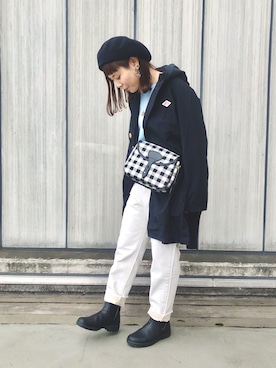 キムラアスミさん（レディース・156cm）の冬コーディネート