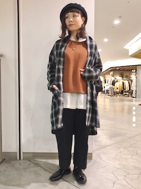 「uncut bound」｜キムラアスミさん（レディース・156cm・30代）の春コーディネート