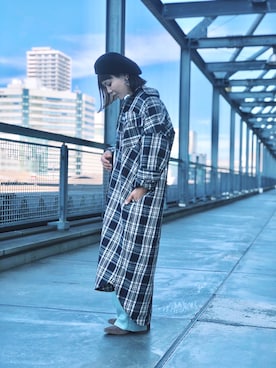 「SUPP. no one else （サップノーワンエルス）のアイテム」を使った、キムラアスミさん（レディース・156cm）の夏コーディネート