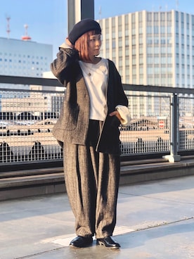 「uncut bound」｜キムラアスミさん（レディース・156cm・30代）の秋コーディネート