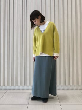 「uncut bound」｜キムラアスミさん（レディース・156cm・30代）の冬コーディネート