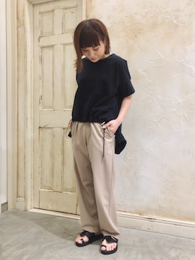 「uncut bound」｜キムラアスミさん（レディース・156cm・30代）の春コーディネート