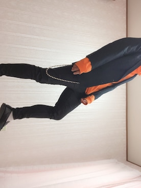 「Gosha Rubchinskiy（ゴーシャラブチンスキー）のアイテム（パーカー）」を使った、TEDDYさん（メンズ・177cm）の秋コーディネート
