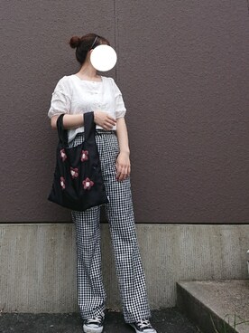 moeさん（レディース・161cm）の春コーディネート