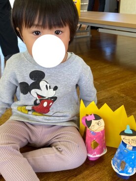 青空さん（キッズ・90cm）の冬コーディネート