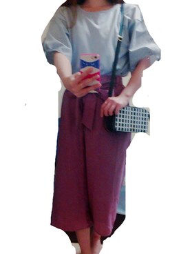 「muse muse（ミューズミューズ）のアイテム」を使った、YMさん（レディース・165cm）の秋コーディネート