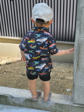 aoaoさん（キッズ・80cm）の夏コーディネート
