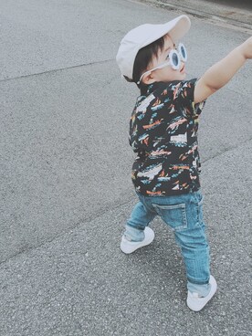 aoaoさん（キッズ・90cm）の夏コーディネート