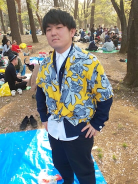 「原宿」｜としさん（メンズ・147cm）の春コーディネート