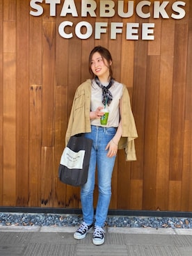 「URBAN RESEARCH（アーバンリサーチ）のアイテム（財布/小物）」を使った、sakiさん（レディース・158cm）の春コーディネート