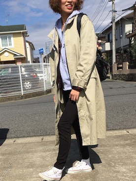 NonYuupiiさん（レディース・168cm）の春コーディネート