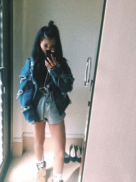 岡崎葵さんのコーディネート