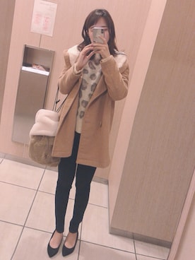 Shioriさん（レディース・157cm）の冬コーディネート
