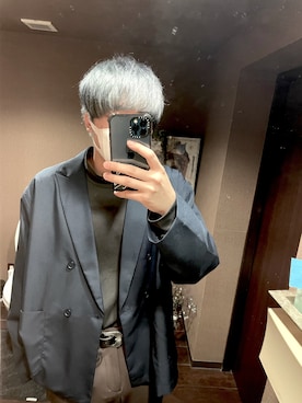 いっしーさん(メンズ・177cm)の春コーディネート