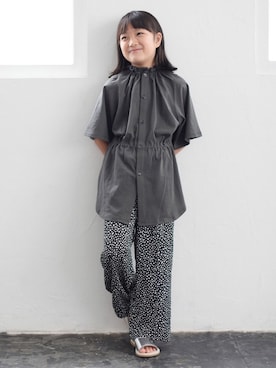 「ARCH & LINE（アーチアンドライン）のアイテム」を使った、ARCH&LINE Officialさん（キッズ・122cm）の秋コーディネート