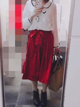 モカさん（レディース・161cm）の冬コーディネート