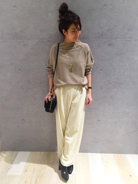 minaさん（レディース・155cm）の冬コーディネート