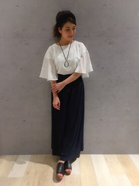 minaさん（レディース・155cm）の夏コーディネート