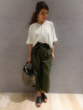 minaさん（レディース・155cm）の夏コーディネート